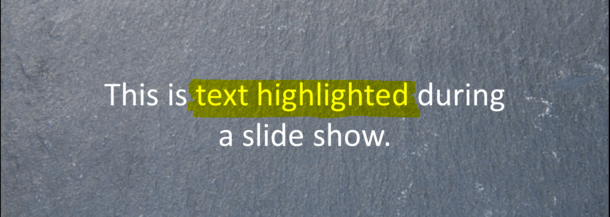 how to highlight on a picture in powerpoint
